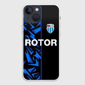 Чехол для iPhone 13 mini с принтом РОТОР Волгоград в городе Новоалтайск,  |  | fc | football club | rotor | rotor volgograd | sport | vlg | volgograd | волгоград | ротор | ротор волгоград | униформа | фирменые цвета | фк | форма | футбольная | футбольная форма ротор