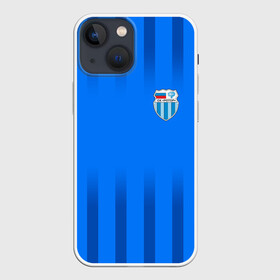 Чехол для iPhone 13 mini с принтом РОТОР Волгоград в городе Новоалтайск,  |  | fc | football club | rotor | rotor volgograd | sport | vlg | volgograd | волгоград | ротор | ротор волгоград | униформа | фирменые цвета | фк | форма | футбольная | футбольная форма ротор