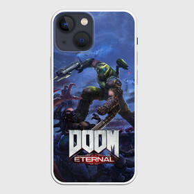Чехол для iPhone 13 mini с принтом Doom Eternal The Ancient Gods в городе Новоалтайск,  |  | demon | dlc | doom | doom slayer | doomguy | eternal | games | the ancient gods | демон | древние боги | дум | игры | палач рока