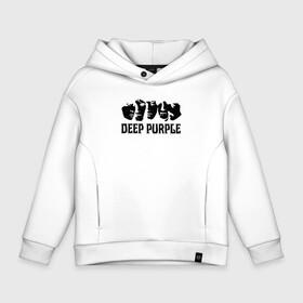 Детское худи Oversize хлопок с принтом Deep Purple в городе Новоалтайск, френч-терри — 70% хлопок, 30% полиэстер. Мягкий теплый начес внутри —100% хлопок | боковые карманы, эластичные манжеты и нижняя кромка, капюшон на магнитной кнопке | Тематика изображения на принте: deep purple | альбом | гловер | группа | дееп | деп | ди | дип | диперпл | дипперпл | иэн гиллан | иэн пэйс | лого | логотип | метал | морс | пепл | перпл | прогрессивный | психоделический | рок | символ | хард