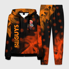 Мужской костюм 3D с принтом FALL GUYS HALF-LIFE ФОЛ ГАЙС в городе Новоалтайск, 100% полиэстер | Манжеты и пояс оформлены тканевой резинкой, двухслойный капюшон со шнурком для регулировки, карманы спереди | fall | fallen | falling | freeman | game | games | gordon | guys | half | headcrab | knockout | life | logo | ultimate | гайс | гордон | игра | игры | лайф | лого | логотип | логотипы | символ | символы | фол | фолл | фримен | халф | хэдкраб