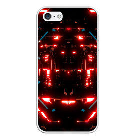 Чехол для iPhone 5/5S матовый с принтом Neon Lights в городе Новоалтайск, Силикон | Область печати: задняя сторона чехла, без боковых панелей | blue | cyberpunk2077 | girl | neon | неон | неоновая