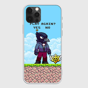 Чехол для iPhone 12 Pro Max с принтом Brawl Stars Pixel Crow в городе Новоалтайск, Силикон |  | brawl | game | leon | lion | moba | pixel | pixel art | star | talk | vol | боец | бравл | бравлер | браул | броул | броулер | вольт | ворон | звезды | игра | кроу | леон | лион | мифический | моба | пиксельный | пиксельный 