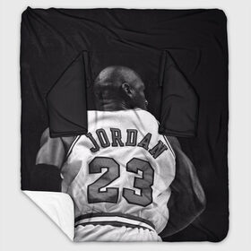 Плед с рукавами с принтом MICHAEL JORDAN в городе Новоалтайск, 100% полиэстер | Закругленные углы, все края обработаны. Ткань не мнется и не растягивается. Размер 170*145 | Тематика изображения на принте: jordan | michael | michael jordan | nba | баскетбол | баскетболист | джордан | защитник | майкл | майкл джордан | нба