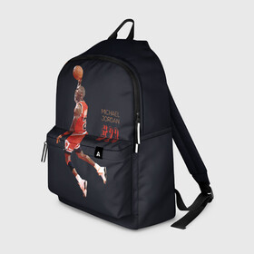 Рюкзак 3D с принтом MICHAEL JORDAN в городе Новоалтайск, 100% полиэстер | лямки с регулируемой длиной, сверху петелька, чтобы рюкзак можно было повесить на вешалку. Основное отделение закрывается на молнию, как и внешний карман. Внутри два дополнительных кармана, один из которых закрывается на молнию. По бокам два дополнительных кармашка | jordan | michael | michael jordan | nba | баскетбол | баскетболист | джордан | защитник | майкл | майкл джордан | нба