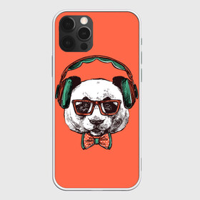 Чехол для iPhone 12 Pro Max с принтом панда-меломан в городе Новоалтайск, Силикон |  | винтаж | графика | меломан | музыка | наушники | очки | панда | ретро | рисунок панды | хипстер
