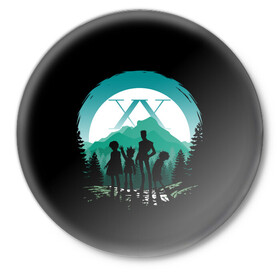 Значок с принтом Hunter x Hunter в городе Новоалтайск,  металл | круглая форма, металлическая застежка в виде булавки | alluka | anime | chrollo | gon | hisoka | hunter | hunter x hunter | hxh | japan | kalluto | killua | kurapika | lucilfer | x | аниме | гон | куроро | люцифер | мульт | охотник | х | хисока | япония