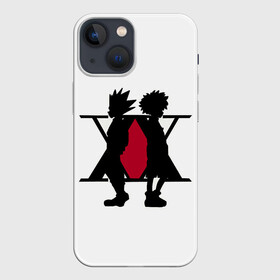 Чехол для iPhone 13 mini с принтом XX Гон Фрикс и Киллуа Золдик в городе Новоалтайск,  |  | Тематика изображения на принте: alluka | anime | chrollo | gon | hisoka | hunter | hunter x hunter | hxh | japan | kalluto | killua | kurapika | lucilfer | x | аниме | гон | куроро | люцифер | мульт | охотник | х | хисока | япония
