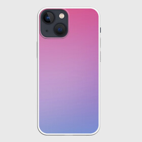 Чехол для iPhone 13 mini с принтом Восход солнца в городе Новоалтайск,  |  | арт | восход | восход солнца | градиент | закат | закат ночи | розовый | синий | фиолетовый