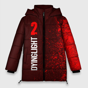 Женская зимняя куртка 3D с принтом DYING LIGHT 2 ДАИНГ ЛАЙТ в городе Новоалтайск, верх — 100% полиэстер; подкладка — 100% полиэстер; утеплитель — 100% полиэстер | длина ниже бедра, силуэт Оверсайз. Есть воротник-стойка, отстегивающийся капюшон и ветрозащитная планка. 

Боковые карманы с листочкой на кнопках и внутренний карман на молнии | dying | dying light 2 | dyinglight 2 | dyinglight2 | game | games | horror | light | survival | zombie | выживание | даинг | даинг лайт 2 | даинглайт 2 | даинглайт2 | зомби | игра | игры | лайт | лого | логотип | логотипы | свет | символ | символы