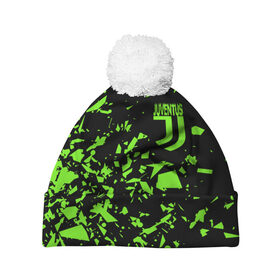 Шапка 3D c помпоном с принтом JUVENTUS в городе Новоалтайск, 100% полиэстер | универсальный размер, печать по всей поверхности изделия | Тематика изображения на принте: ac milan | calcio | cr7 | cristiano ronaldo | de ligt | dybala | federcalcio | full highlights | goals | highlights | higuain | insigne | inter milan | italia | juventus | migliori gol | napoli | partita | roma | ronaldo | serie a | stream | watch