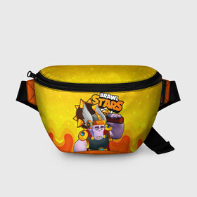 Поясная сумка 3D с принтом Brawl Stars Фрэнк Викинг в городе Новоалтайск, 100% полиэстер | плотная ткань, ремень с регулируемой длиной, внутри несколько карманов для мелочей, основное отделение и карман с обратной стороны сумки застегиваются на молнию | brawl | brawl stars | brawlstars | brawl_stars | frank | jessie | бравл | бравлстарс | фрэнк