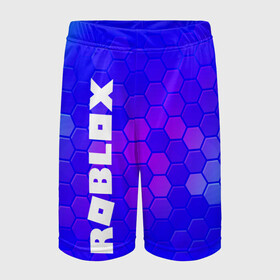Детские спортивные шорты 3D с принтом ROBLOX РОБЛОКС в городе Новоалтайск,  100% полиэстер
 | пояс оформлен широкой мягкой резинкой, ткань тянется
 | blocks | blox | game | games | logo | minecraft | mobile | online | roblocks | roblox | robux | studio | блоки | игра | игры | квадрат | квадратик | кщидщч | лого | логотип | майнкрафт | онлайн | роблокс | робукс | символ | символы | студия