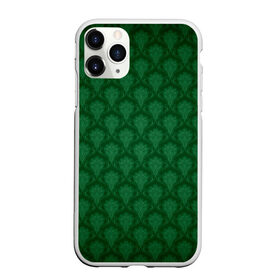 Чехол для iPhone 11 Pro матовый с принтом Готические зелёные цветы в городе Новоалтайск, Силикон |  | готика | зеленый | светлый | темный | цветы