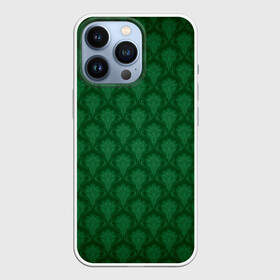 Чехол для iPhone 13 Pro с принтом Готические зелёные цветы в городе Новоалтайск,  |  | Тематика изображения на принте: готика | зеленый | светлый | темный | цветы
