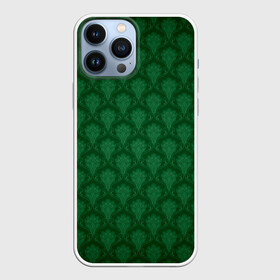 Чехол для iPhone 13 Pro Max с принтом Готические зелёные цветы в городе Новоалтайск,  |  | готика | зеленый | светлый | темный | цветы