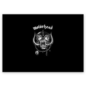 Поздравительная открытка с принтом Motorhead в городе Новоалтайск, 100% бумага | плотность бумаги 280 г/м2, матовая, на обратной стороне линовка и место для марки
 | motorhead | альтернативный рок | металл | моторхед | рок | тяжелая музыка