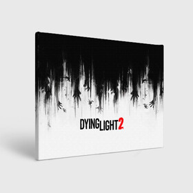 Холст прямоугольный с принтом Dying Light 2 в городе Новоалтайск, 100% ПВХ |  | Тематика изображения на принте: 2 | 2021 | dying light | light | logo | techland | игра | красный | кровь | лого | логотип