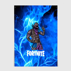 Постер с принтом CROW / FORTNITE в городе Новоалтайск, 100% бумага
 | бумага, плотность 150 мг. Матовая, но за счет высокого коэффициента гладкости имеет небольшой блеск и дает на свету блики, но в отличии от глянцевой бумаги не покрыта лаком | 2019 | battle royale | chapter 2 | epic games | fortnite | game | season x | zombie | зомби | фортнайт