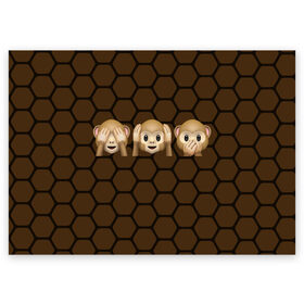 Поздравительная открытка с принтом Emoji в городе Новоалтайск, 100% бумага | плотность бумаги 280 г/м2, матовая, на обратной стороне линовка и место для марки
 | school | игры | пенал | прикольный пенал | смайлы | школа | школьный пенал | эмодзи