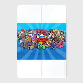 Магнитный плакат 2Х3 с принтом Brawl stars в городе Новоалтайск, Полимерный материал с магнитным слоем | 6 деталей размером 9*9 см | brawl stars | leon | school | бравл старс | брал старс | игры | леон | пенал | прикольный пенал | школа | школьный пенал