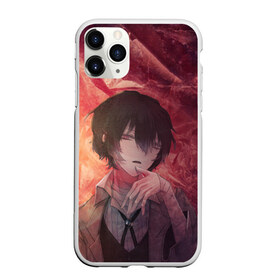 Чехол для iPhone 11 Pro матовый с принтом Dazai Osamu в городе Новоалтайск, Силикон |  | bungou stray dogs | dazai | dazai osamu | osamu | бродячие псы | великий | дазай | осаму