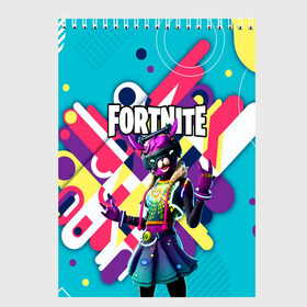 Скетчбук с принтом FORTNITE в городе Новоалтайск, 100% бумага
 | 48 листов, плотность листов — 100 г/м2, плотность картонной обложки — 250 г/м2. Листы скреплены сверху удобной пружинной спиралью | 2077 | cd projekt red | cyberpunk | cyberpunk 2077 | game | samurai | арт | будущее | видеоигра | игра | киберпанк | киберпанк 2077 | киборг | киборги