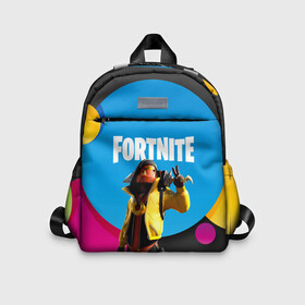 Детский рюкзак 3D с принтом FORTNITE в городе Новоалтайск, 100% полиэстер | лямки с регулируемой длиной, сверху петелька, чтобы рюкзак можно было повесить на вешалку. Основное отделение закрывается на молнию, как и внешний карман. Внутри дополнительный карман. По бокам два дополнительных кармашка | 2019 | battle royale | chapter 2 | epic games | fortnite | game | season x | zombie | зомби | фортнайт