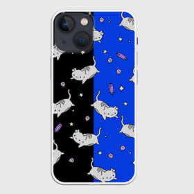 Чехол для iPhone 13 mini с принтом КИСЫ в городе Новоалтайск,  |  | Тематика изображения на принте: animal | cat | cute | pet | животное | кавай | киса | кот | котэ | милое