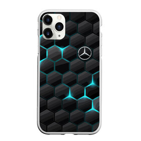 Чехол для iPhone 11 Pro Max матовый с принтом Mercedes-Benz в городе Новоалтайск, Силикон |  | cell | germany | mercedes benz | pattern | prestige | германия | мерседес | престиж | соты | узор