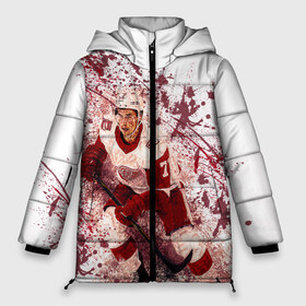 Женская зимняя куртка 3D с принтом Хоккеист в городе Новоалтайск, верх — 100% полиэстер; подкладка — 100% полиэстер; утеплитель — 100% полиэстер | длина ниже бедра, силуэт Оверсайз. Есть воротник-стойка, отстегивающийся капюшон и ветрозащитная планка. 

Боковые карманы с листочкой на кнопках и внутренний карман на молнии | арена | вхл | клюшка | ковальчук | кхл | лёд | ледовая арена | овечкин | сборная | спорт | спортивная | спотсмен | фетисов | футбол | хокеист | хокей | хоккеист | хоккеитсты | хоккей | шайба