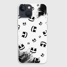 Чехол для iPhone 13 mini с принтом MARSHMELLO   МАРШМЕЛЛОУ в городе Новоалтайск,  |  | face | logo | marsh | marshmallow | marshmello | marshmelo | mello | smile | лицо | лого | маршмеллов | маршмеллоу | маршмеллу | маршмело | маршмелов | маршмелоу | маска | музыка | рожица | символ | смайл | улыбка