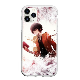 Чехол для iPhone 11 Pro матовый с принтом Дазай в городе Новоалтайск, Силикон |  | bungou stray dogs | dazai | dazai osamu | osamu | бродячие псы | великий | дазай | осаму