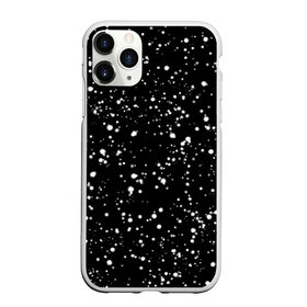 Чехол для iPhone 11 Pro Max матовый с принтом Snow в городе Новоалтайск, Силикон |  | snow | stars. звезды на футболке | в белую точку | звезды | кофта в белую точку | свитер в белую точку | снег | снег на черном фоне | футболка в белую точку | футболка в точку