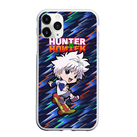 Чехол для iPhone 11 Pro Max матовый с принтом Киллуа Hunter x Hunter в городе Новоалтайск, Силикон |  | anime | hunter | hunter x hunter | killua | zoldyck | аниме | зодиак | охотник | охотники