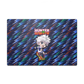 Пазл магнитный 126 элементов с принтом Киллуа Hunter x Hunter в городе Новоалтайск, полимерный материал с магнитным слоем | 126 деталей, размер изделия —  180*270 мм | anime | hunter | hunter x hunter | killua | zoldyck | аниме | зодиак | охотник | охотники