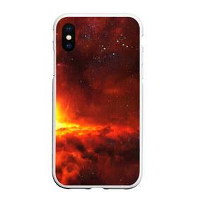 Чехол для iPhone XS Max матовый с принтом Марс (S) в городе Новоалтайск, Силикон | Область печати: задняя сторона чехла, без боковых панелей | Тематика изображения на принте: galaxy | nasa | nebula | space | star | абстракция | вселенная | галактика | звезда | звезды | космический | наса | планеты