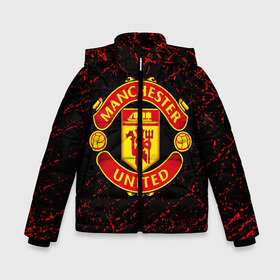Зимняя куртка для мальчиков 3D с принтом MANCHESTER UNITED в городе Новоалтайск, ткань верха — 100% полиэстер; подклад — 100% полиэстер, утеплитель — 100% полиэстер | длина ниже бедра, удлиненная спинка, воротник стойка и отстегивающийся капюшон. Есть боковые карманы с листочкой на кнопках, утяжки по низу изделия и внутренний карман на молнии. 

Предусмотрены светоотражающий принт на спинке, радужный светоотражающий элемент на пуллере молнии и на резинке для утяжки | fc | football | football club | manchester united | sport | английский профессиональный футбольный клуб | манчестер юнайтед | спорт | уефа | униформа | фирменные цвета | фк | футбол | футбольный клуб