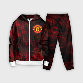 Детский костюм 3D с принтом MANCHESTER UNITED. в городе Новоалтайск,  |  | fc | football | football club | manchester united | sport | английский профессиональный футбольный клуб | манчестер юнайтед | спорт | уефа | униформа | фирменные цвета | фк | футбол | футбольный клуб