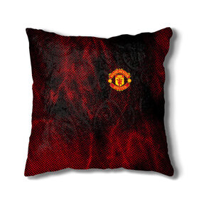 Подушка 3D с принтом MANCHESTER UNITED. в городе Новоалтайск, наволочка – 100% полиэстер, наполнитель – холлофайбер (легкий наполнитель, не вызывает аллергию). | состоит из подушки и наволочки. Наволочка на молнии, легко снимается для стирки | fc | football | football club | manchester united | sport | английский профессиональный футбольный клуб | манчестер юнайтед | спорт | уефа | униформа | фирменные цвета | фк | футбол | футбольный клуб