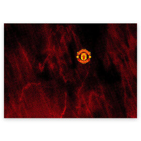 Поздравительная открытка с принтом MANCHESTER UNITED. в городе Новоалтайск, 100% бумага | плотность бумаги 280 г/м2, матовая, на обратной стороне линовка и место для марки
 | fc | football | football club | manchester united | sport | английский профессиональный футбольный клуб | манчестер юнайтед | спорт | уефа | униформа | фирменные цвета | фк | футбол | футбольный клуб