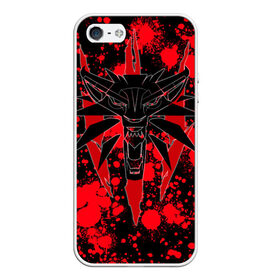 Чехол для iPhone 5/5S матовый с принтом BLOODY WOLF в городе Новоалтайск, Силикон | Область печати: задняя сторона чехла, без боковых панелей | cavil | cavill | gwent | henry | the witcher | witcher | ведьмак | витчер | волк | гвент | генри | геральд | геральт | кавил | кавилл | ривия | хенри