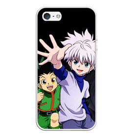 Чехол для iPhone 5/5S матовый с принтом Hunter x Hunter в городе Новоалтайск, Силикон | Область печати: задняя сторона чехла, без боковых панелей | anime | hunter x hunter | аниме | гон фрикс | манга | охотник х охотник | хантер хантер | хантеры