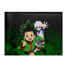 Обложка для студенческого билета с принтом Hunter x Hunter в городе Новоалтайск, натуральная кожа | Размер: 11*8 см; Печать на всей внешней стороне | anime | hunter x hunter | аниме | гон фрикс | манга | охотник х охотник | хантер хантер | хантеры