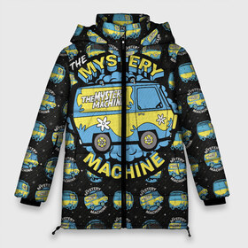 Женская зимняя куртка 3D с принтом Mystery Machine в городе Новоалтайск, верх — 100% полиэстер; подкладка — 100% полиэстер; утеплитель — 100% полиэстер | длина ниже бедра, силуэт Оверсайз. Есть воротник-стойка, отстегивающийся капюшон и ветрозащитная планка. 

Боковые карманы с листочкой на кнопках и внутренний карман на молнии | scooby doo | the mystery machine | vdzabma | скуби ду