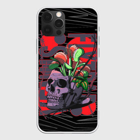 Чехол для iPhone 12 Pro Max с принтом Венерина мухоловка в черепе в городе Новоалтайск, Силикон |  | afterlife | cracked skull | dead | death | gore | grave | nature | plants | skull art | streetart | tattoo | venus flytrap | жесть | мухоловка | растения | скелет | скилет | судьба | фатализм | фаталист | хищные цветы | цве