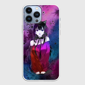 Чехол для iPhone 13 Pro Max с принтом Неко тян в городе Новоалтайск,  |  | Тематика изображения на принте: anime | аниме тян | кошка | кошкодевочка | неко | тян | ушки