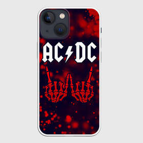 Чехол для iPhone 13 mini с принтом AC DС в городе Новоалтайск,  |  | ac dc | acdc | back to black | highway to hell | logo | music | rock | айси | айсидиси | диси | лого | логотип | молния | музыка | рок | символ | символика | символы | эйси | эйсидиси