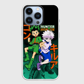 Чехол для iPhone 13 Pro с принтом Хантер лого иероглифы в городе Новоалтайск,  |  | anime | hunter x hunter | аниме | гон фрикс | манга | охотник х охотник | хантер хантер | хантеры
