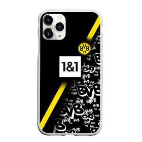 Чехол для iPhone 11 Pro Max матовый с принтом Dortmund 2020/2021 ФОРМА в городе Новоалтайск, Силикон |  | Тематика изображения на принте: 09 | borussia | borussia dortmund | bvb | bvb 09 | dortmund | fc | football club | sport | боруссия | дортмунд | спортивные | униформа | фирменые цвета | фк | футбольный клуб